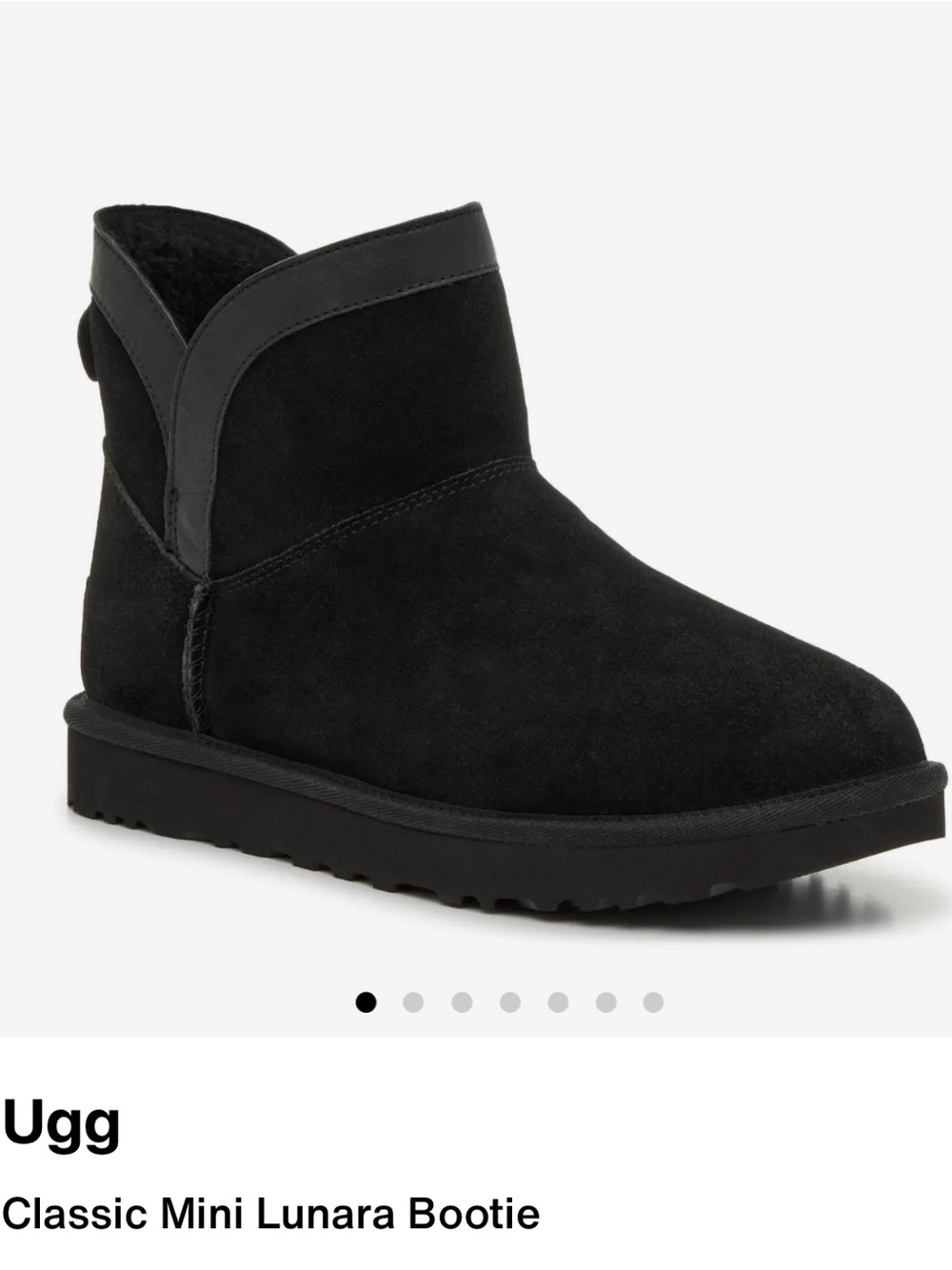 NWOB UGG mini Lunara bootie